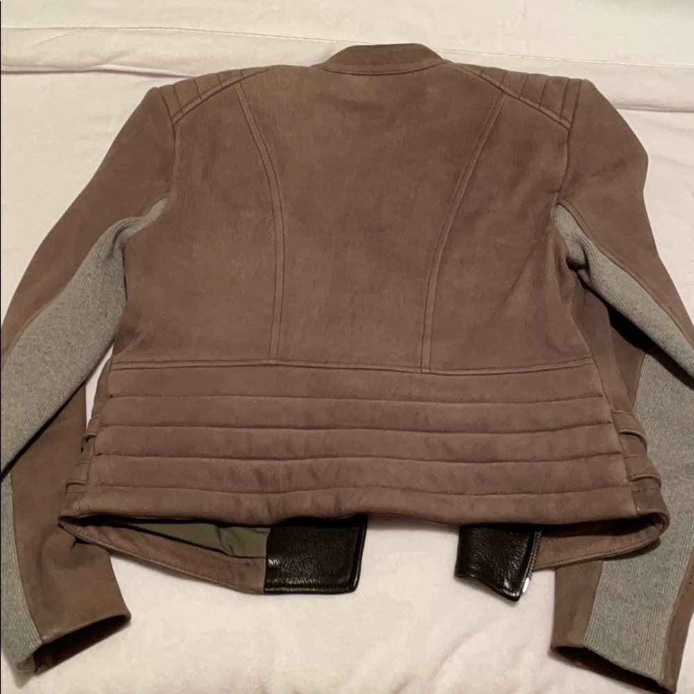 Yigal Azrouel Lamb Leather Moto Jacket - Picture 7 of 7